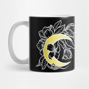 Flowers & Moon Mug